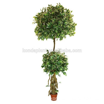 wholesale Cheap artificial plants and trees, ficus microcarpa bonsai trees,artificial ornamental plants for indoors